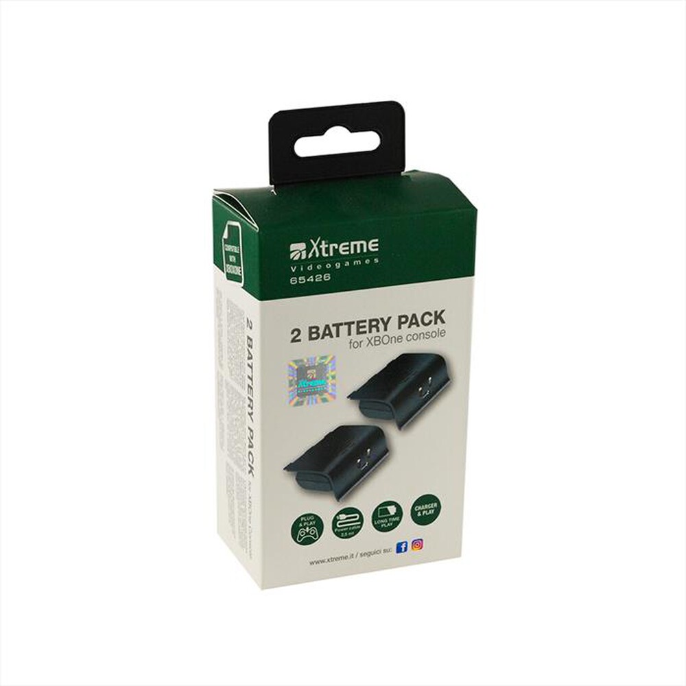 "XTREME - 65426 - Xbox One 2 Battery Pack + Power Cable"