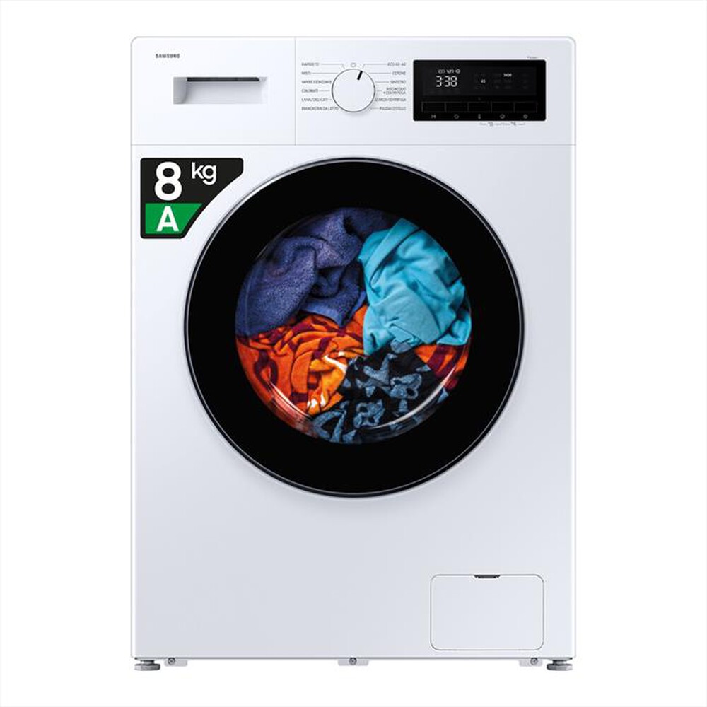 Immagine del prodotto SAMSUNG - Lavatrice WW80FG3M05AWET 8 Kg Classe A-Bianco
