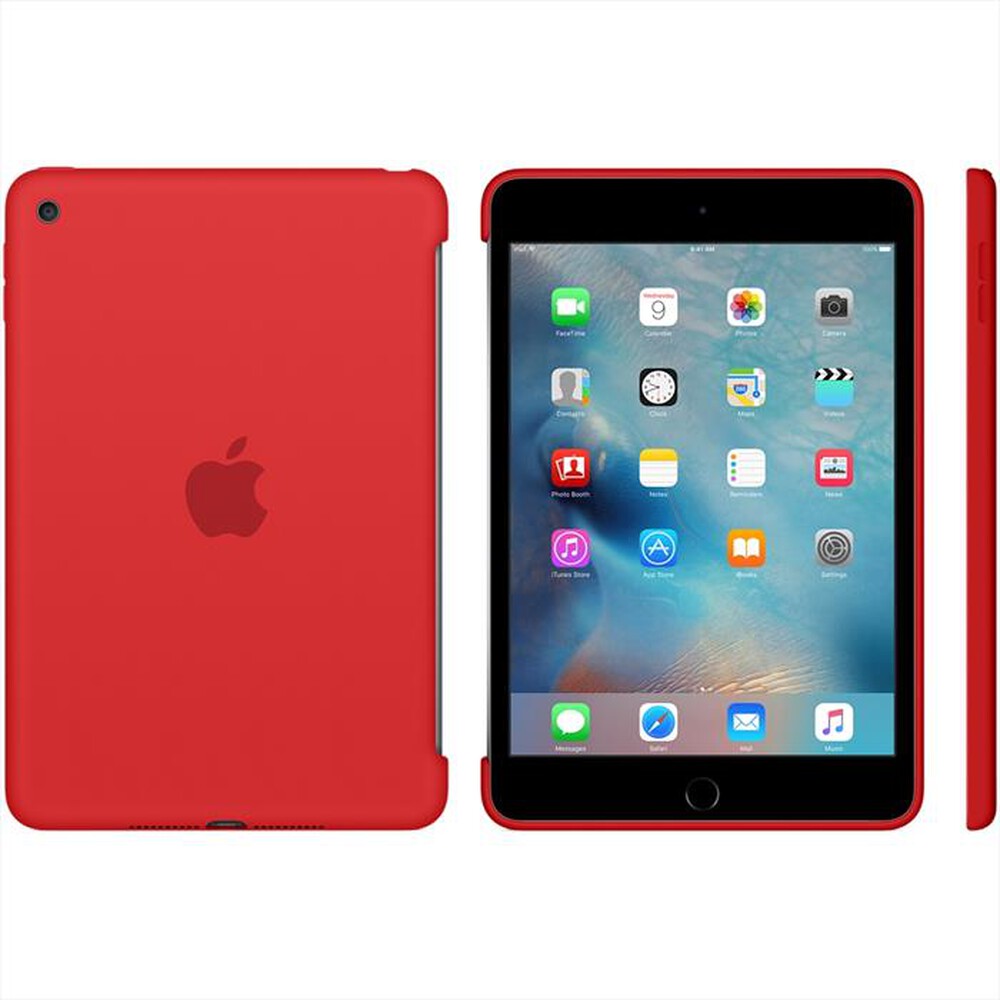 "APPLE - Custodia in silicone per iPad mini 4-(PRODUCT)RED"