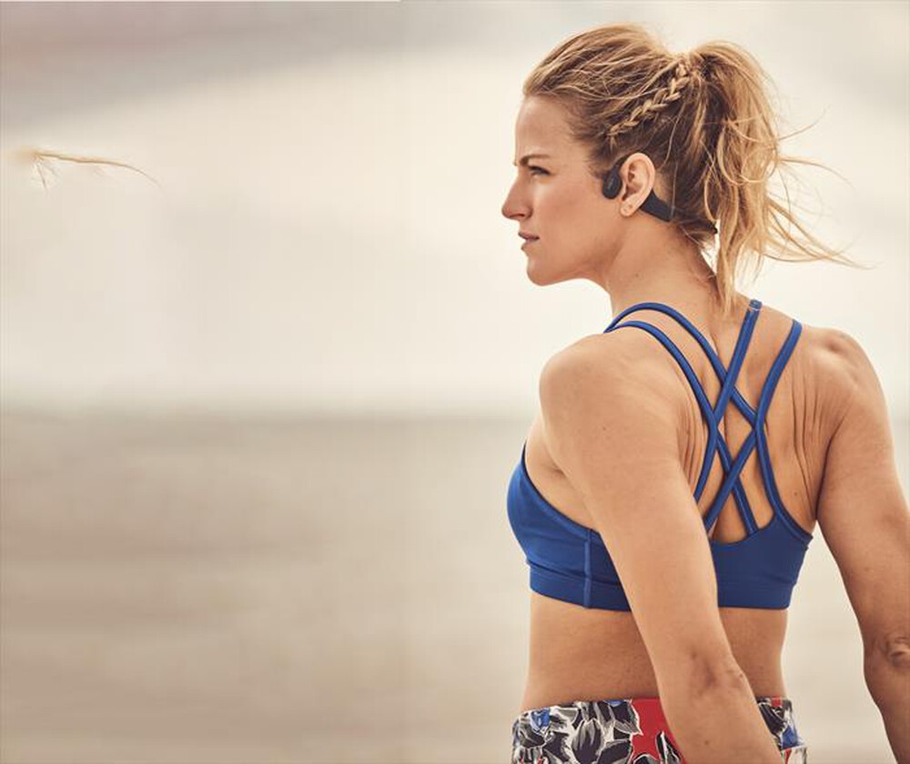 "SHOKZ - Auricolare a conduzione ossea OPENSWIM-Black"