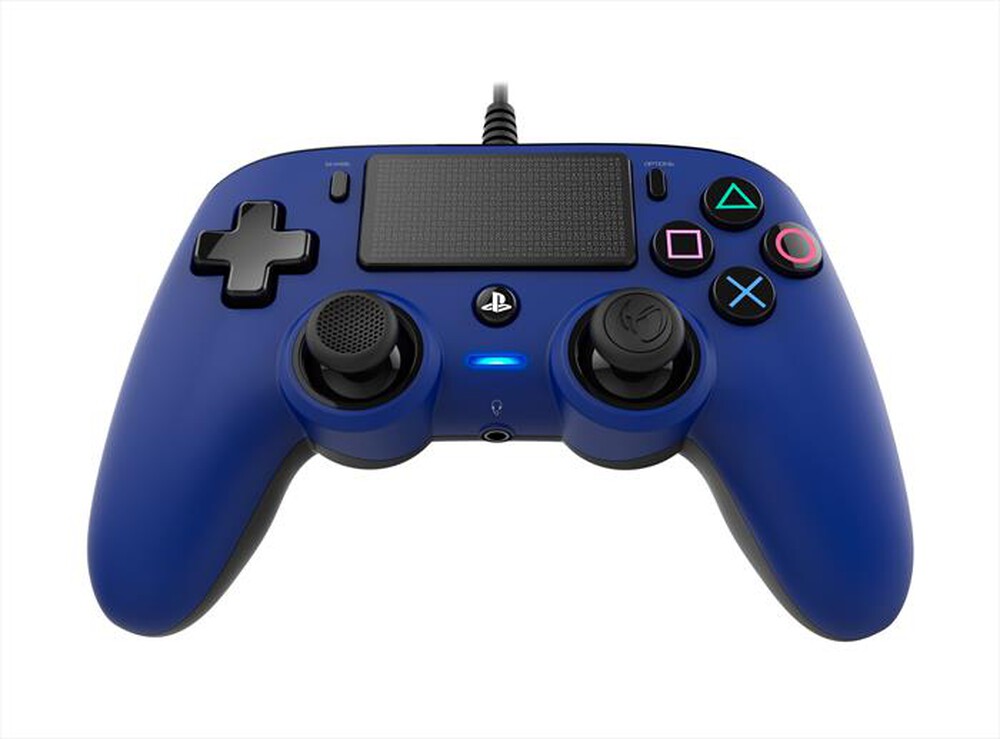 "NACON - NACON PS4 PAD BLUE WIRED-BLUE"