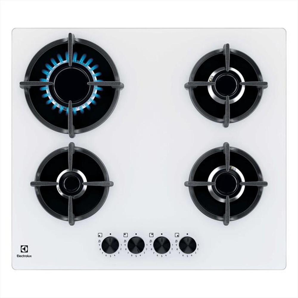 Immagine del prodotto ELECTROLUX - Piano cottura a gas EGG64272W 0cm-Bianco/Gas on glass