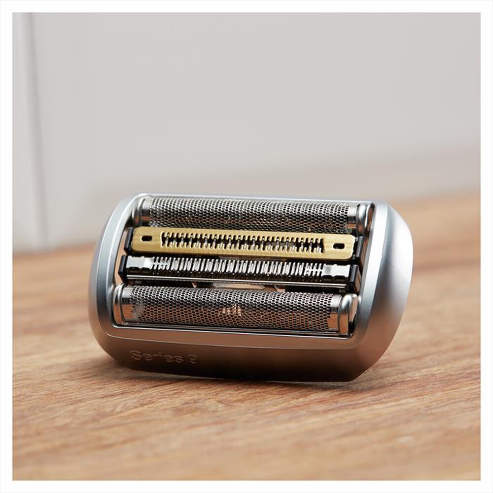 "BRAUN - Testina di ricambio per rasoio SERIES 9 92M-ARGENTO"