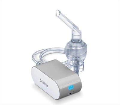 BEURER - Aerosol a microcompressore IH 58-Grigio, Bianco