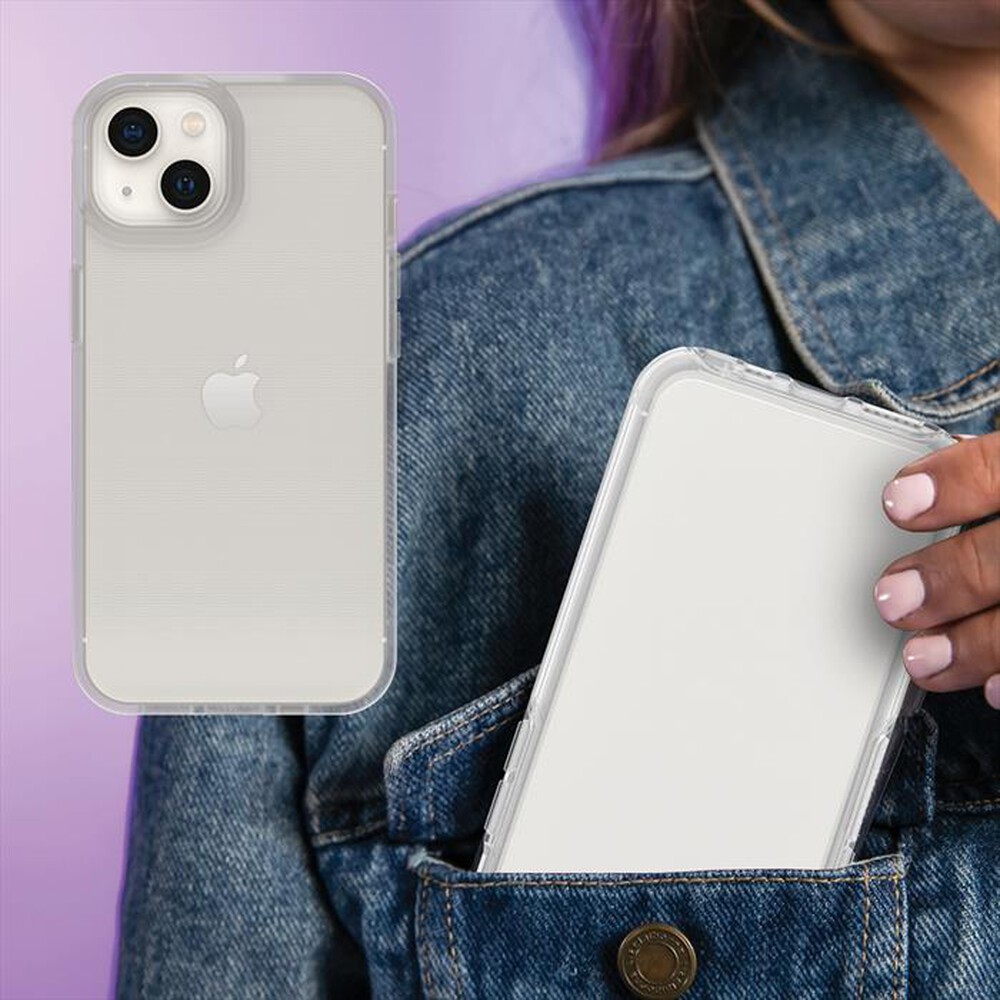 "OTTERBOX - REACT - CUSTODIA IPHONE 13 - CLEAR-trasparente"