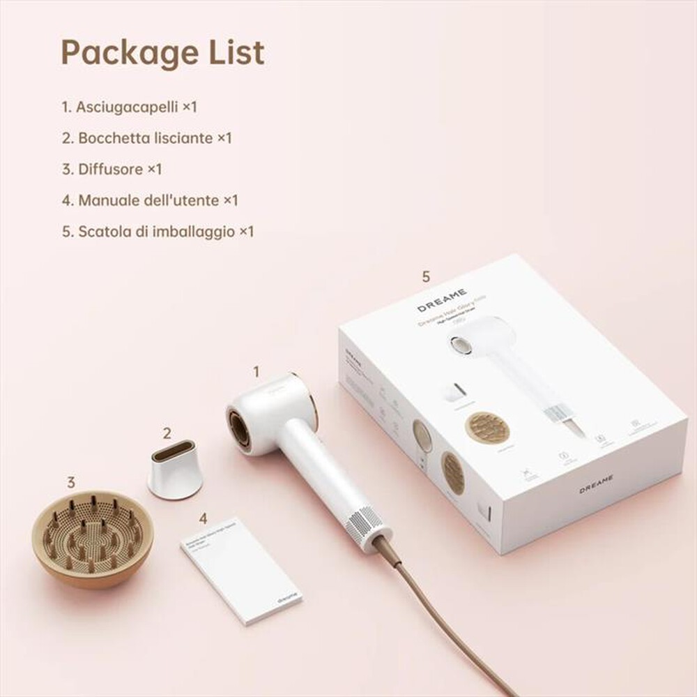 Immagine del prodotto DREAME - HAIR GLORY COMBO-Bianco