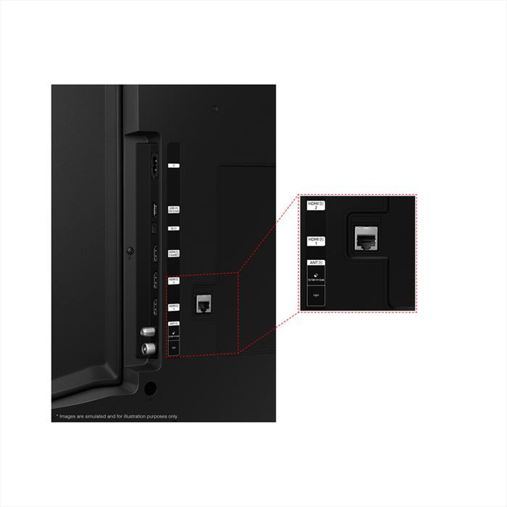 "SAMSUNG - Smart TV LED Crystal UHD 4K 55\" UE55CU7170UXZT-BLACK"