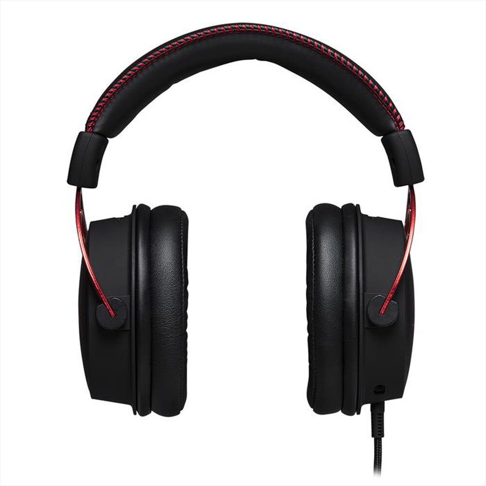"HYPERX - Cuffia PC CLOUD ALPHA-Nero e Rosso"