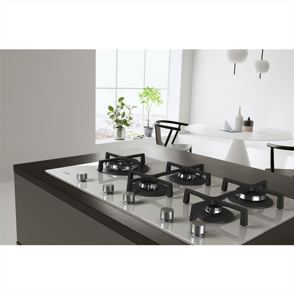 "WHIRLPOOL - Piano cottura a gas ELEMENTS GOA 9523/WH 86cm-Bianco"