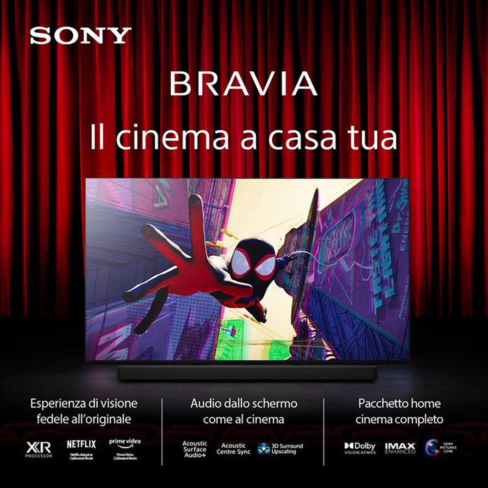 Immagine del prodotto SONY - Smart TV OLED 55" 4K K55XR8APAEP 120Hz-Nero