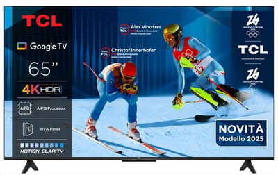 TCL - Smart TV LED UHD 4K  65" 65P69K-Nero