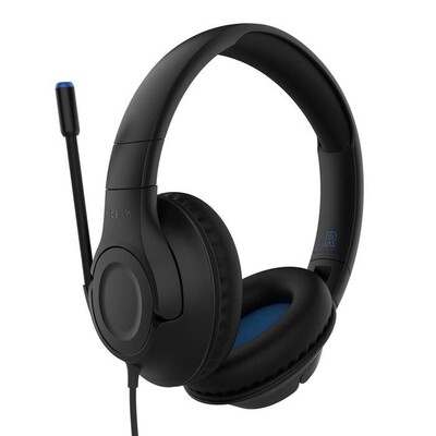BELKIN - CUFFIE CON MICROFONO PER BAMBINI - SWITCH 2-Nero