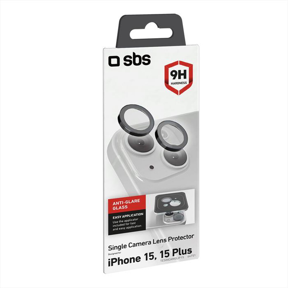 Immagine del prodotto SBS - Camera glass TESINCAMGLIP15 iPhone 15/15 Plus
