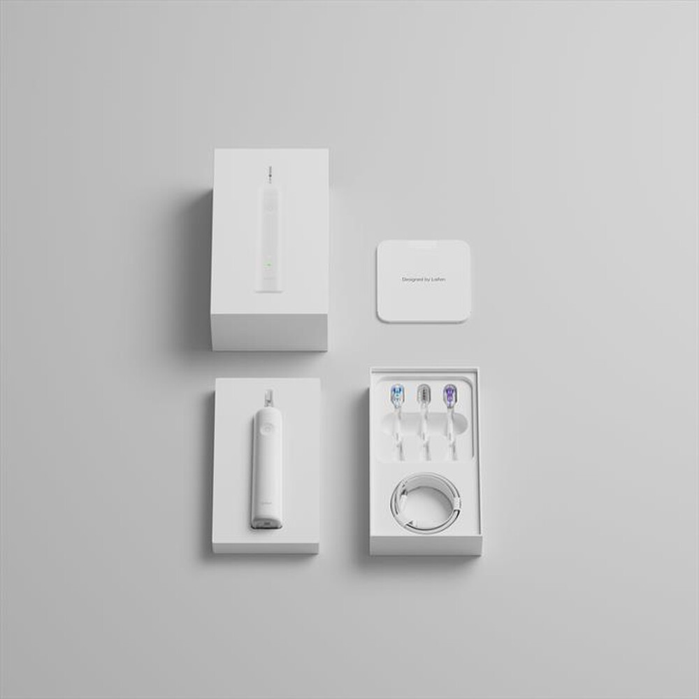 "LAIFEN - SPAZZOLINO ELETTRICO WAVE GIFTBOX-White"