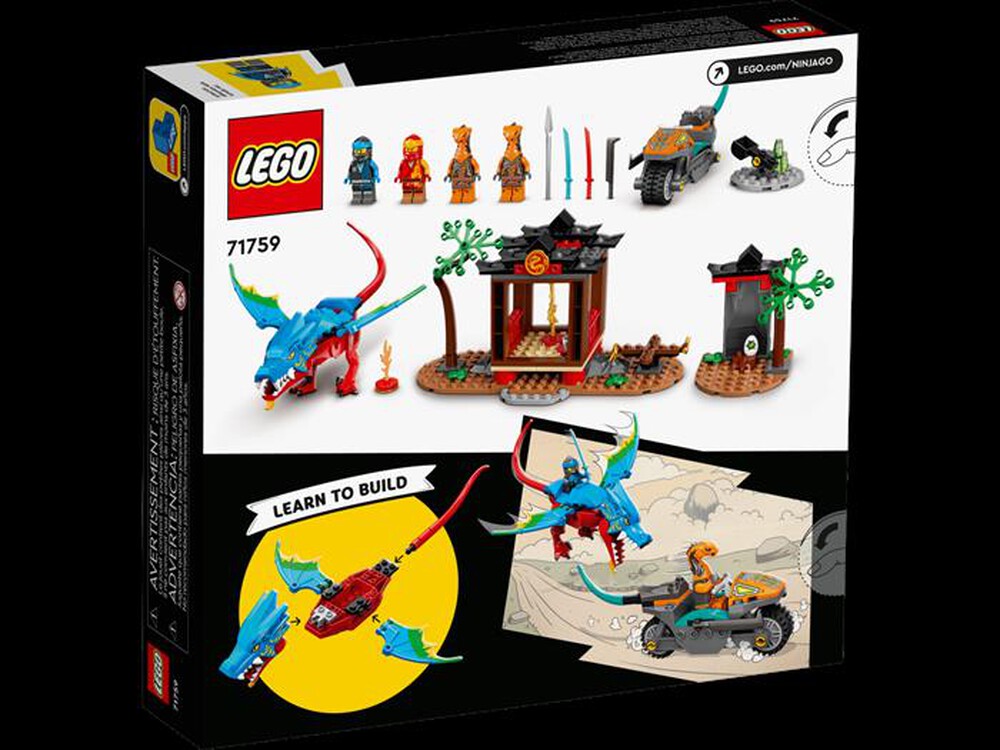 "LEGO - NINJAGO IL TEMPIO DEL NINJA DRAGONE - 71759"