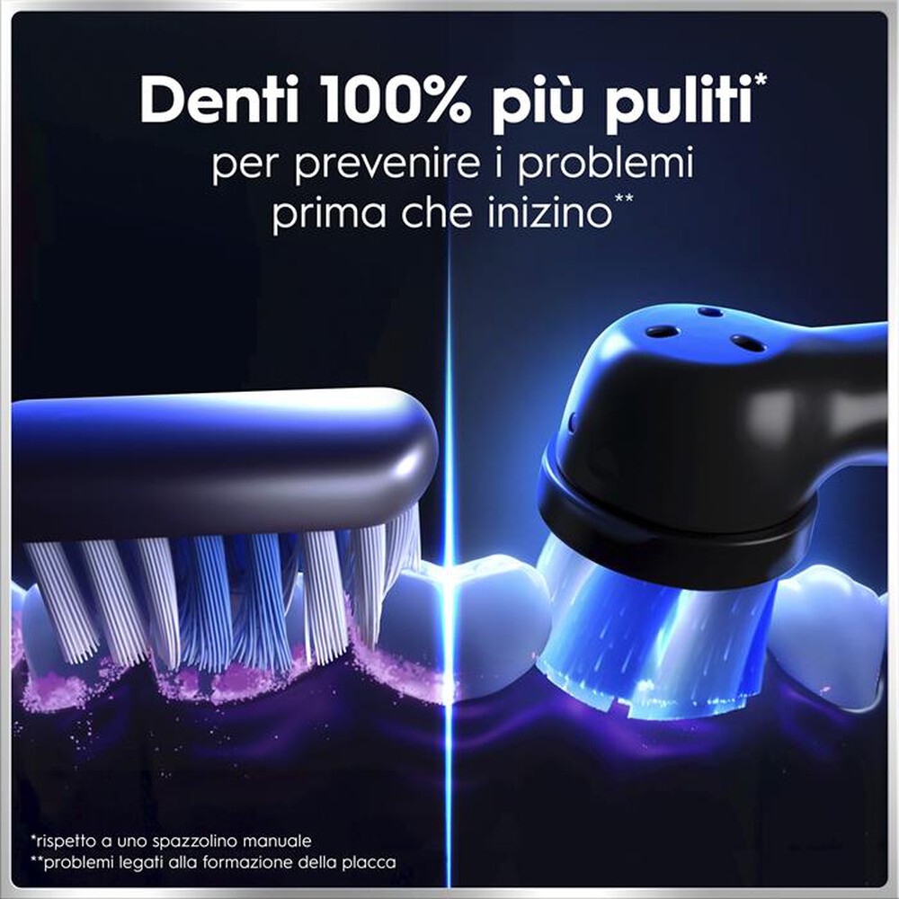 Immagine del prodotto ORAL-B - Spazzolino elettrico IO6 DUO BOX-NERO/ROSA