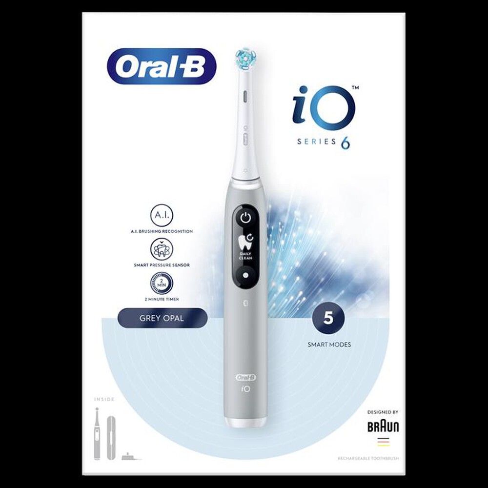 "ORAL-B - IO6GREY-Grigio"