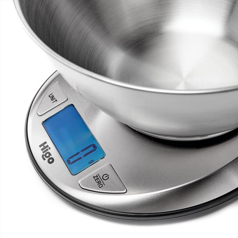 Immagine del prodotto HIGO - Bilancia digitale da cucina con ciotola BC-46
