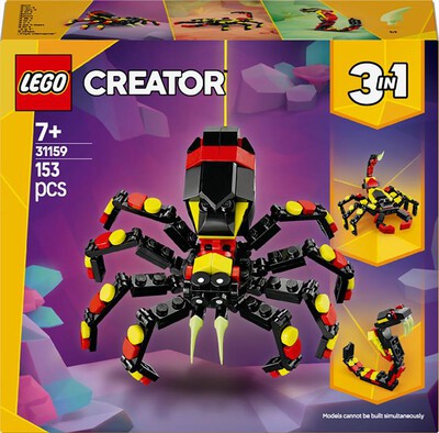 LEGO - CREATOR Animali selvatici: ragno trasformist-31159