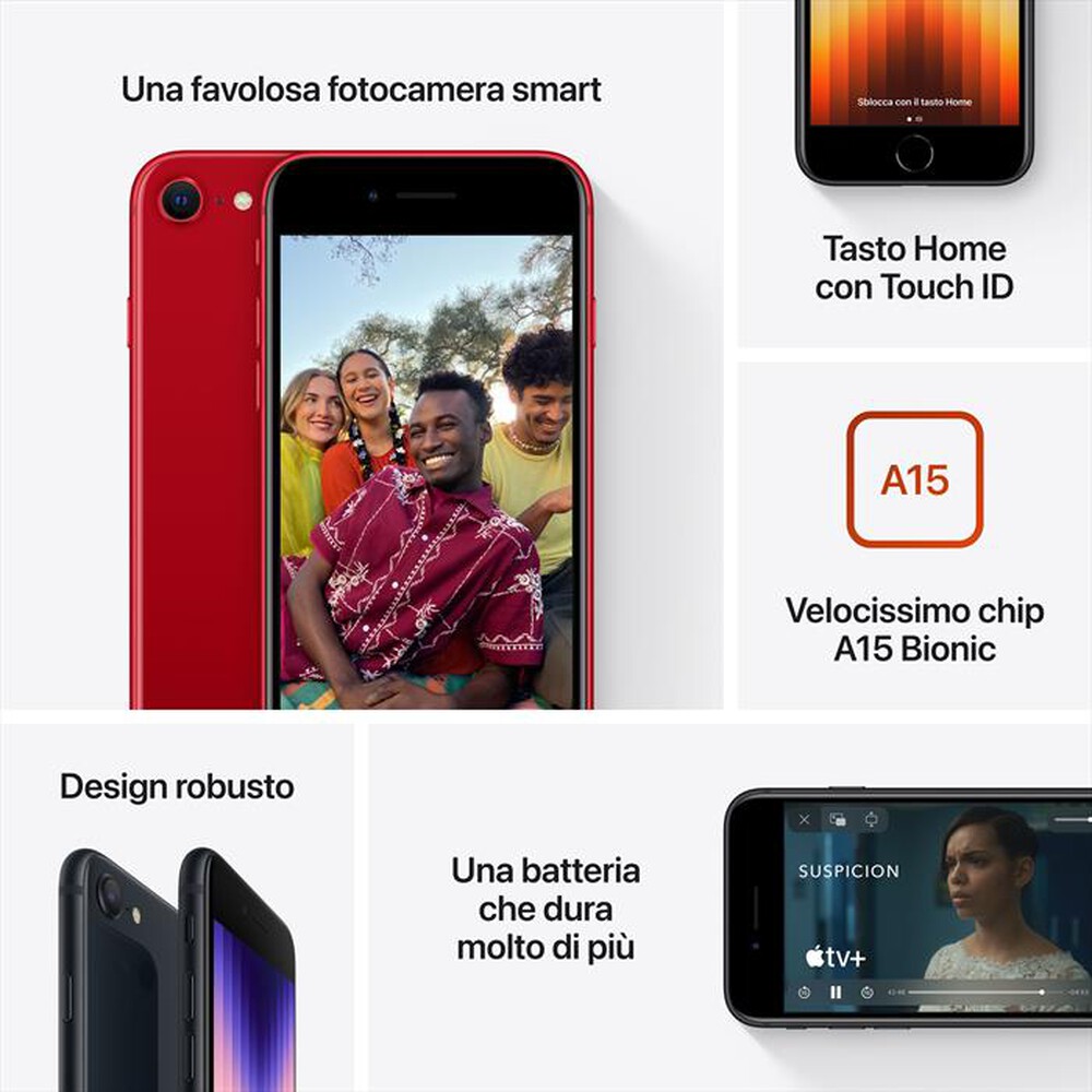 "APPLE - iPhone SE 256GB-Galassia"