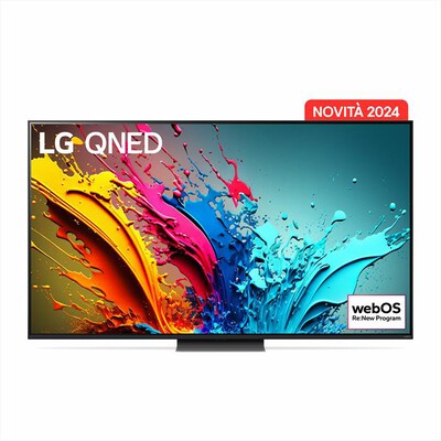 LG - Smart TV 75" Mini LED 4K 75QNED87T6B 120Hz-Grigio