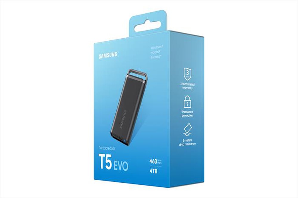 "SAMSUNG - Hard disk esterno BMPSSDPS5E-Nero"
