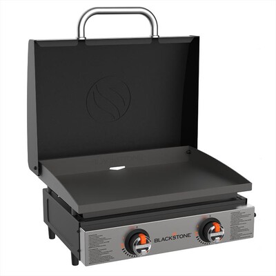 BLACKSTONE - Plancha 2 fuochi da tavolo con coperchio 2144-Nero