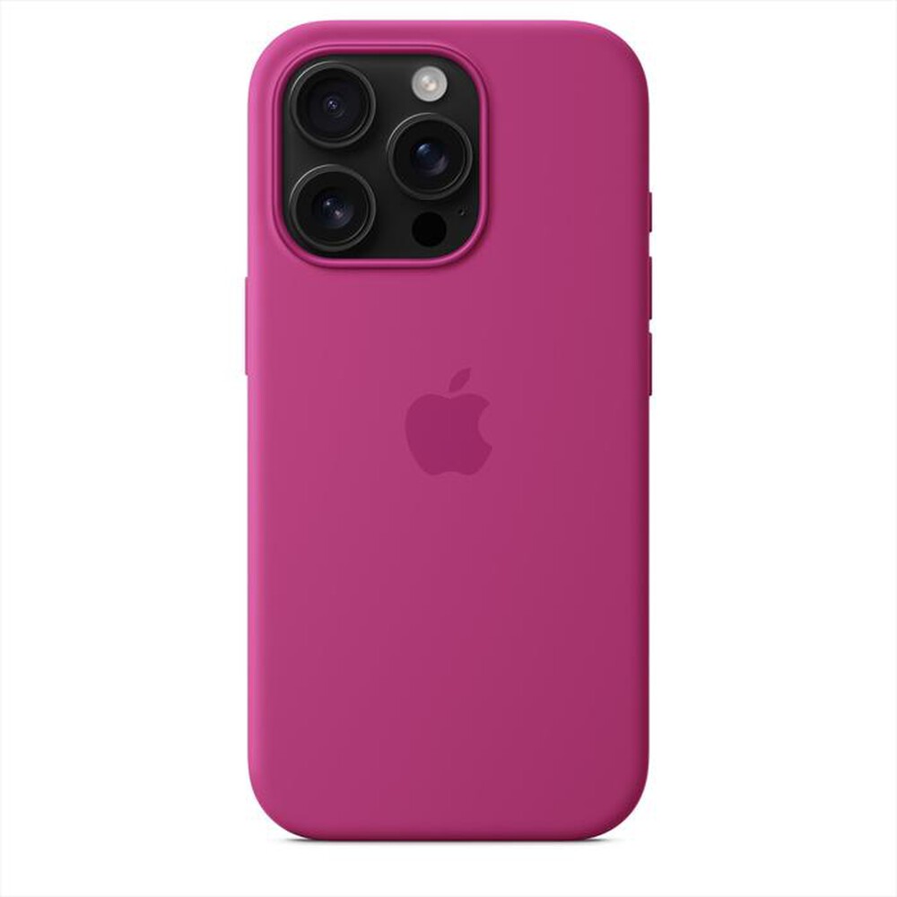 "APPLE - Custodia MagSafe silicone MYYN3ZMA iPhone 16 Pro-Fucsia"