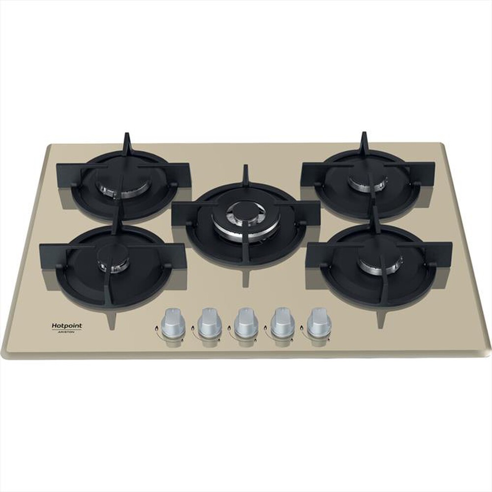 "HOTPOINT ARISTON - Piano cottura a gas HAGD 72S/CH 5 fuochi 73cm"