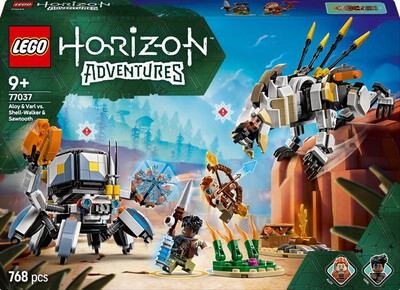 LEGO - HORIZON Aloy e Varl vs Arcapode e Secodonte 77037
