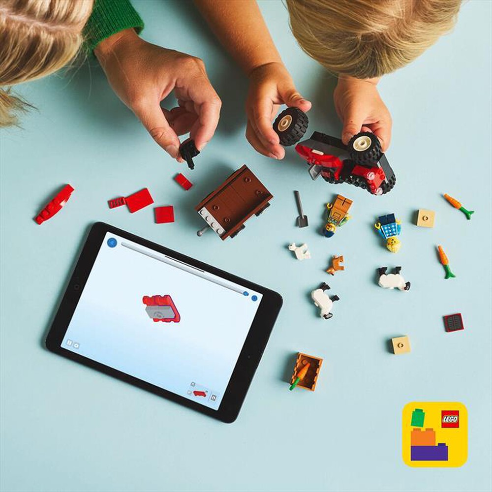 Immagine del prodotto LEGO - CITY Trattore agricolo con rimorchio e pecore60461