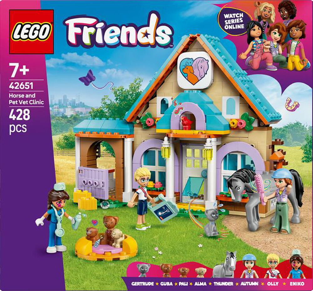 Immagine del prodotto LEGO - FRIENDS Cavallo e clinica veterinaria 42651
