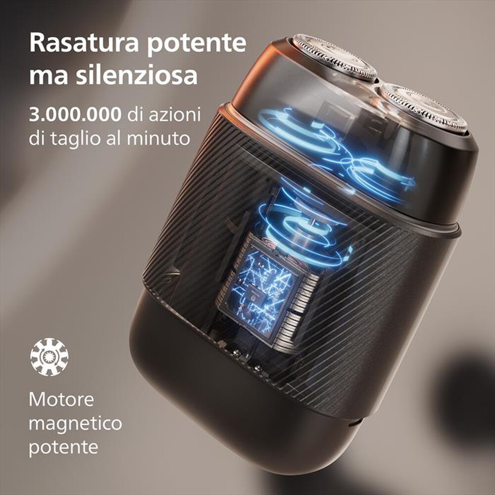 Immagine del prodotto PHILIPS - Rasoio elettrico Serie 500 S591/05-Metallic Black