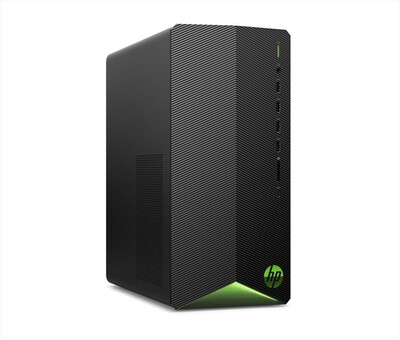 HP - PAVILION TG01-2124NL-Shadow Black with Green LED