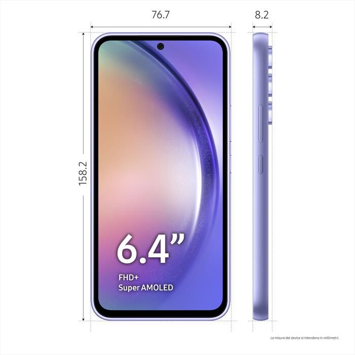 SAMSUNG - GALAXY A54 5G 128GB-Awesome Violet | Euronics