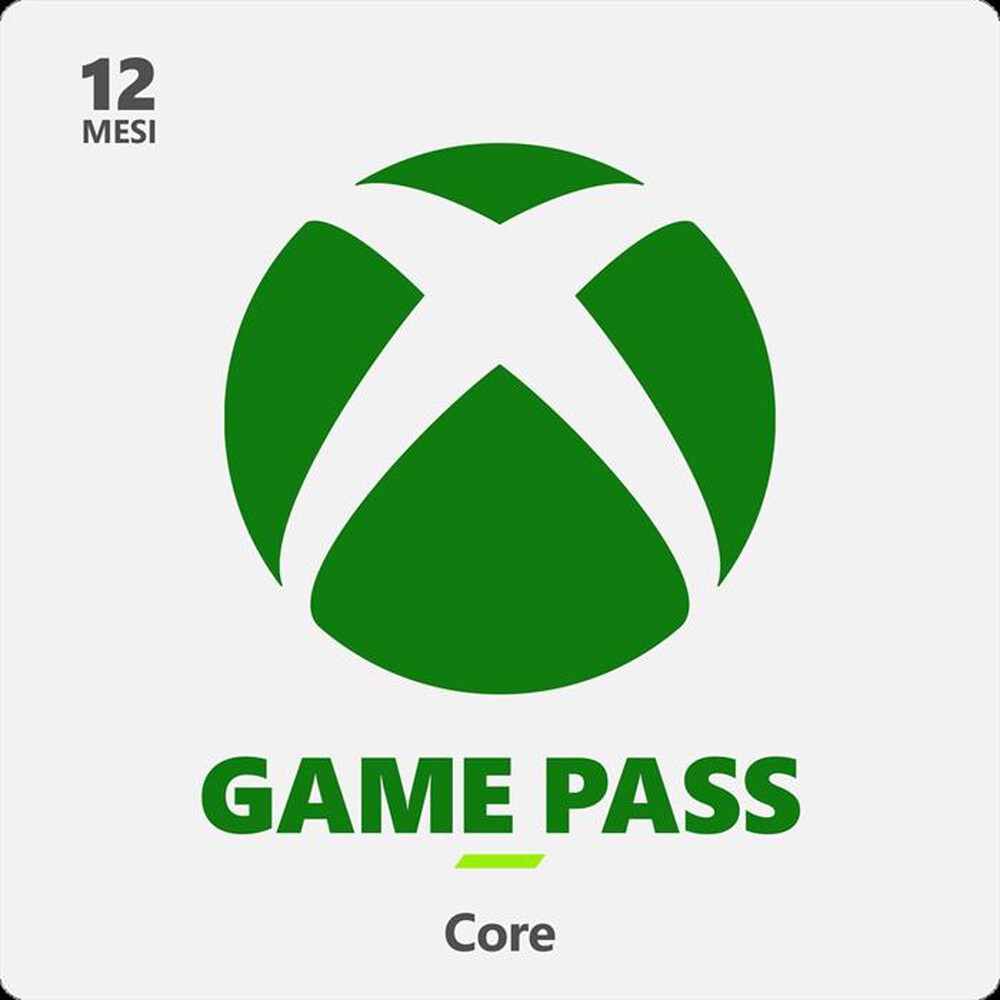 Immagine del prodotto MICROSOFT - Xbox Game Pass Core 12 mesi