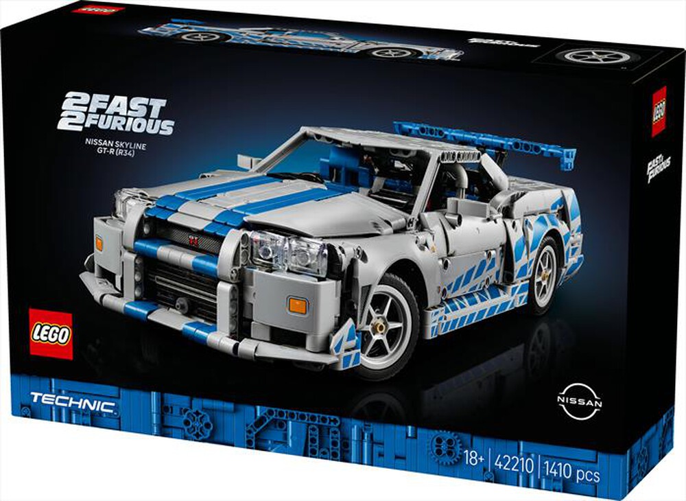 "LEGO - AUTO NISSAN SKYLINE GT-R (R34) 2 FAST 2 FURIOUS-,"