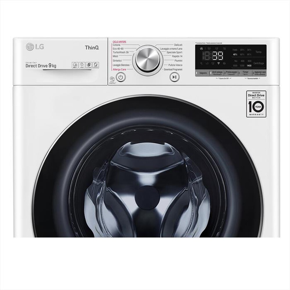 Immagine del prodotto LG - Lavatrice F4WV709S2E.ABWQWIS 9 Kg Classe A-White