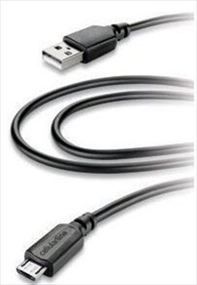 CELLULARLINE - USBDATACMFIIPD2MW Cavo Micro USB-Nero