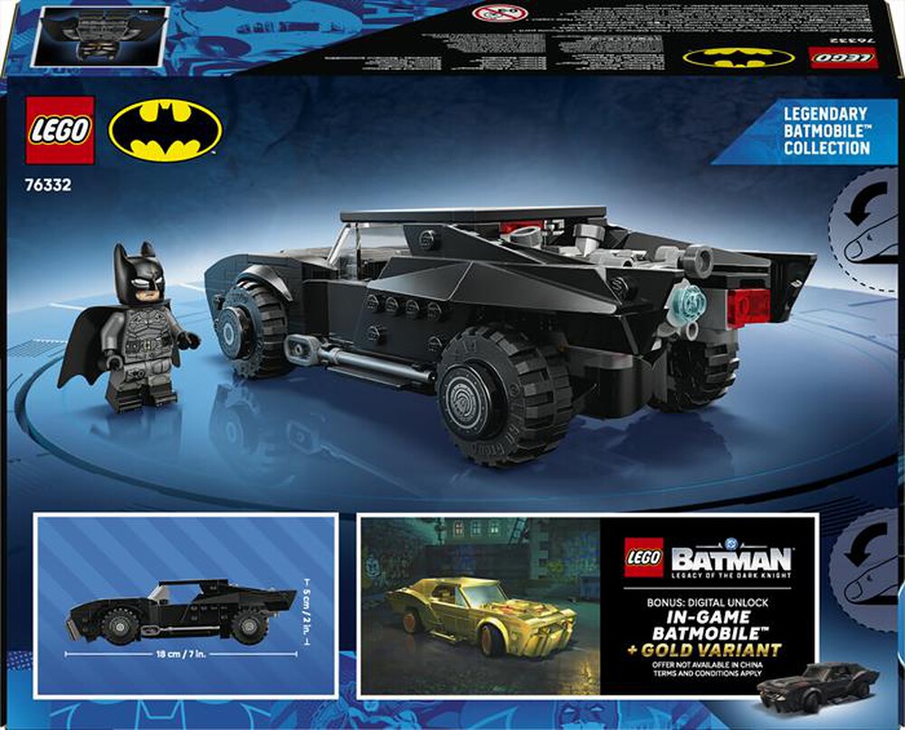 Immagine del prodotto LEGO - BATMAN Batmobile di Batman - 76332