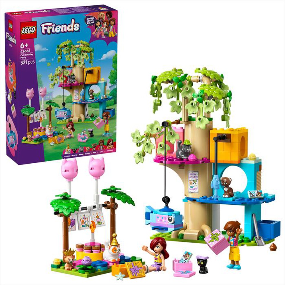 "LEGO - FRIENDS Festa di compleanno felina e Casa - 42666"