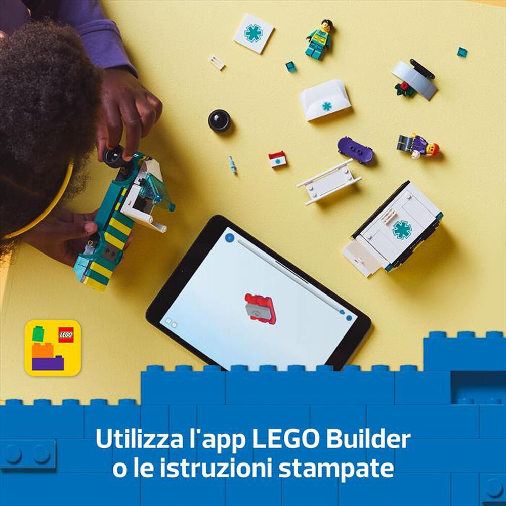 Immagine del prodotto LEGO - CITY GREAT VEHICLES Ambulanza di emergenza 60451