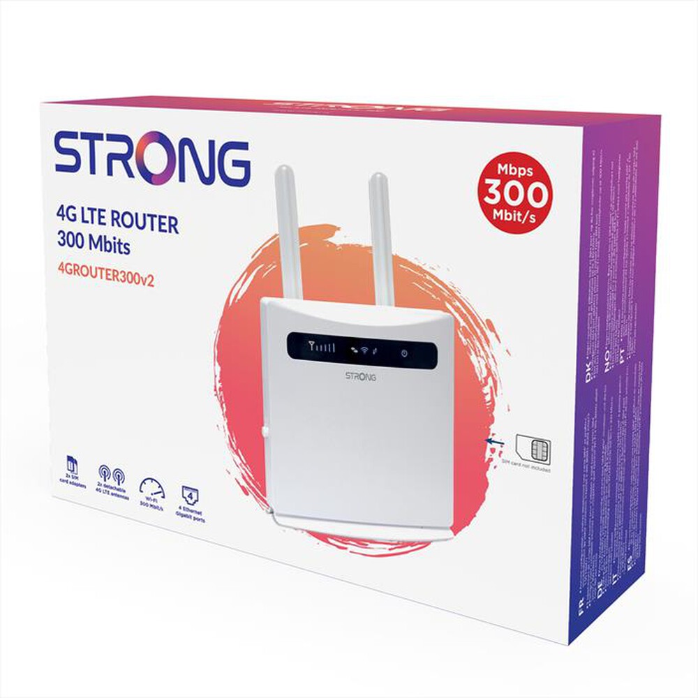 "STRONG - Router 4GROUTER300V2-bianco"