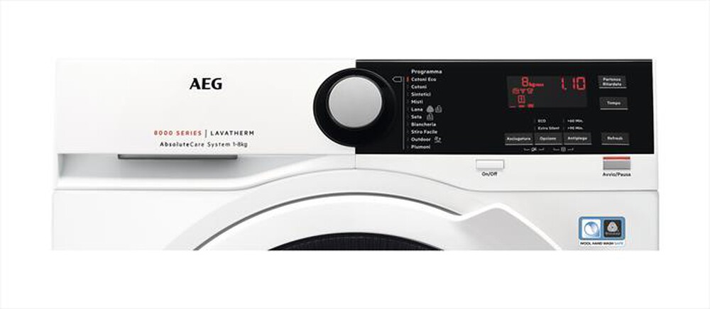 "AEG - Asciugatrice T8DBE853 - 8 Kg - A+++-Bianco"