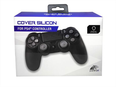 PANTHEK - COVER SILICON BLACK PER DUALSHOCK PS4