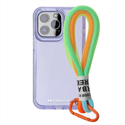 CASEME - Cover CMCOVFLUOIP1461PV per iPhone 14 Pro-Viola