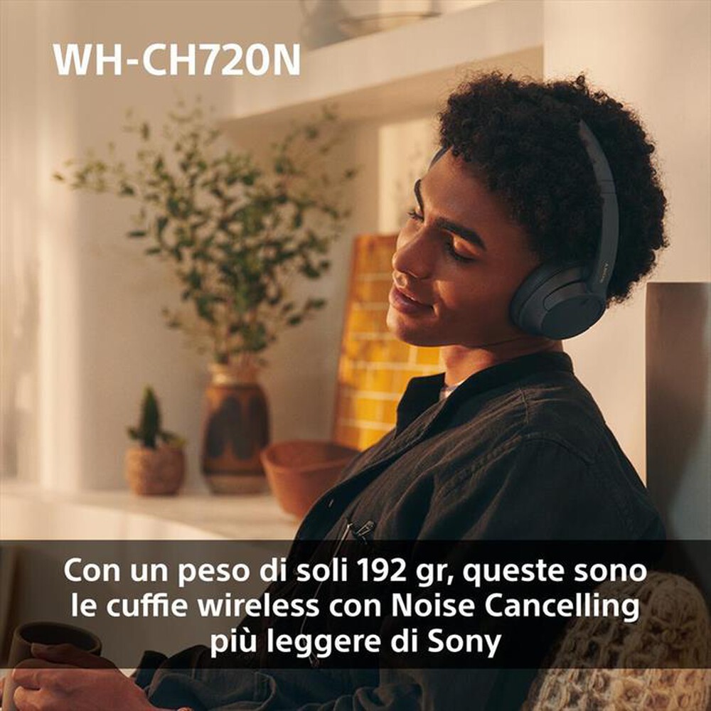 "SONY - Cuffie Bluetooth wireless WHCH720NP.CE7-Rosa"