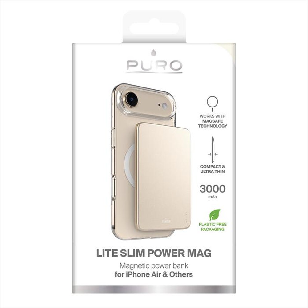 Immagine del prodotto PURO - Powerbank compatibile magsafe per iPhone AIR-Oro