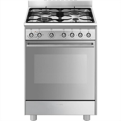 SMEG - Cucina SX61GM Classe A-Acciaio inox