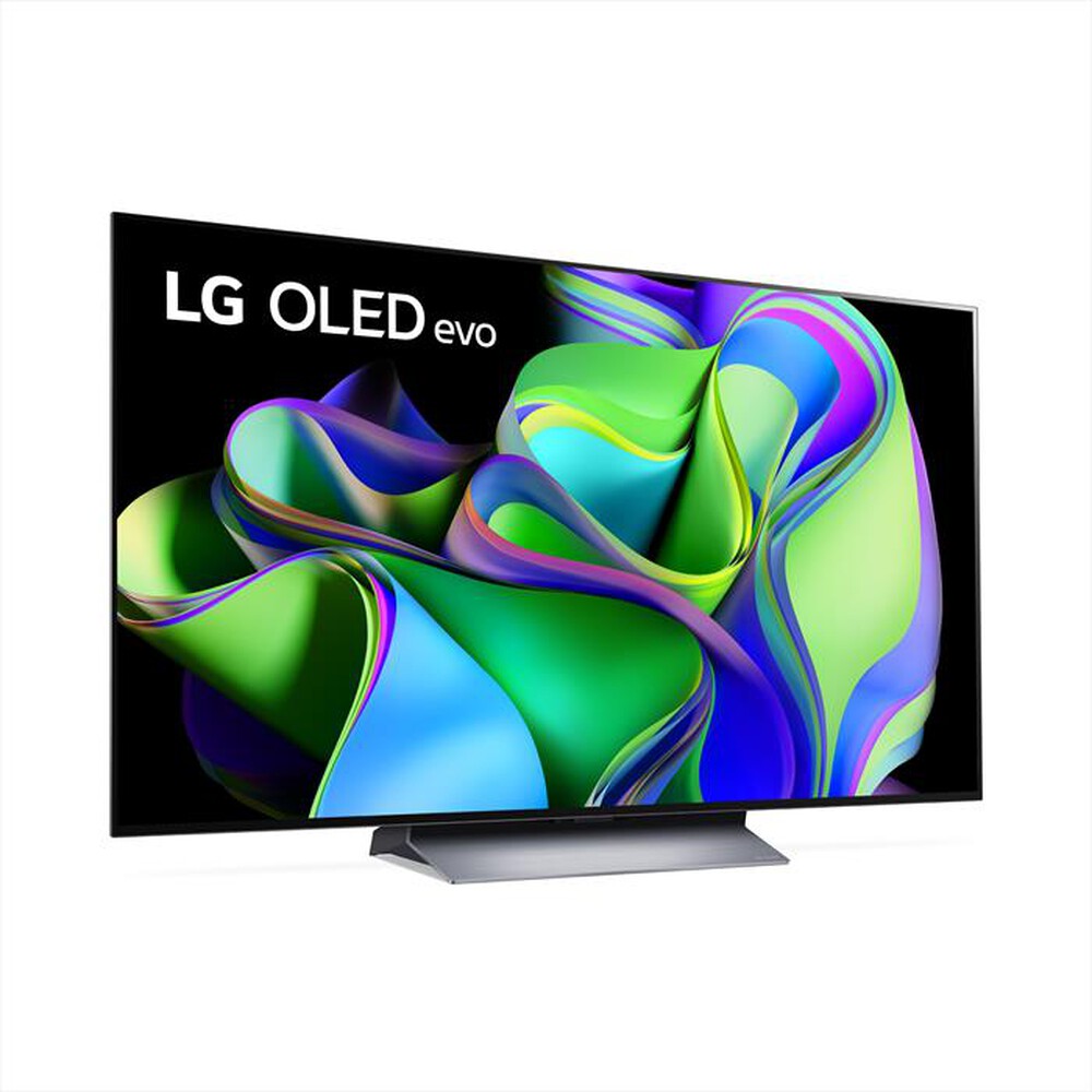 "LG - Smart TV OLED UHD 4K 77\" OLED77C34LA-Argento"